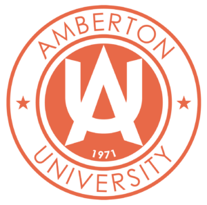 Amberton orange university seal