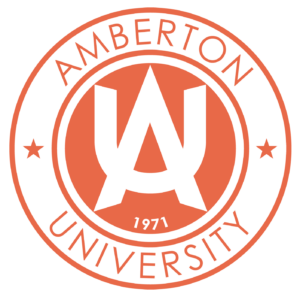 official logo of amberton university